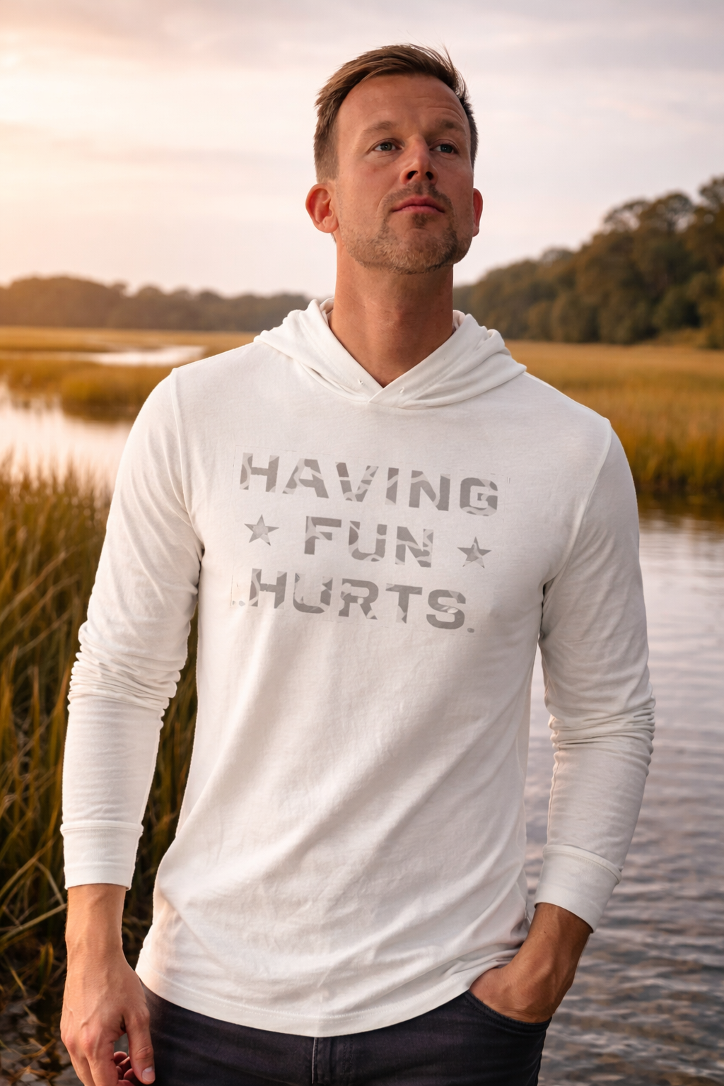 The Driftwood Hooded Tee