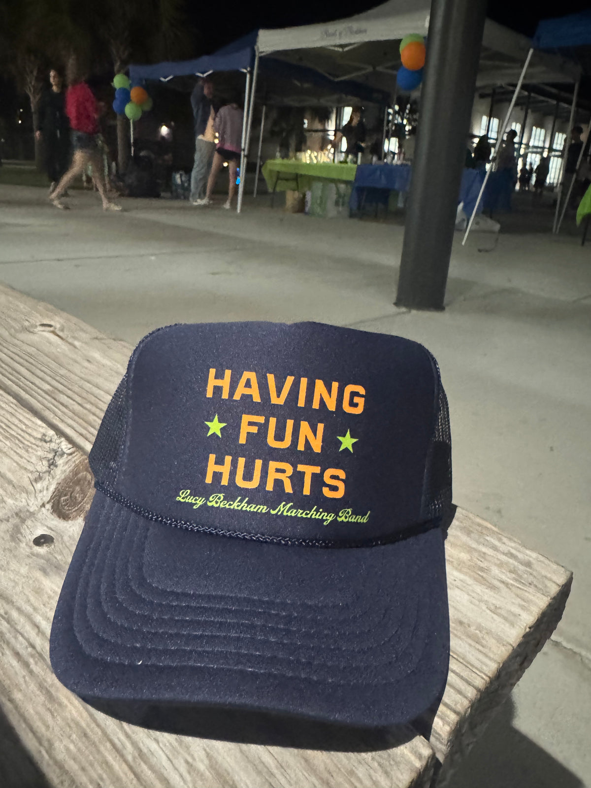 Lucy Beckham Marching Band Hat