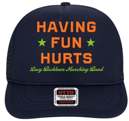 Lucy Beckham Marching Band Hat